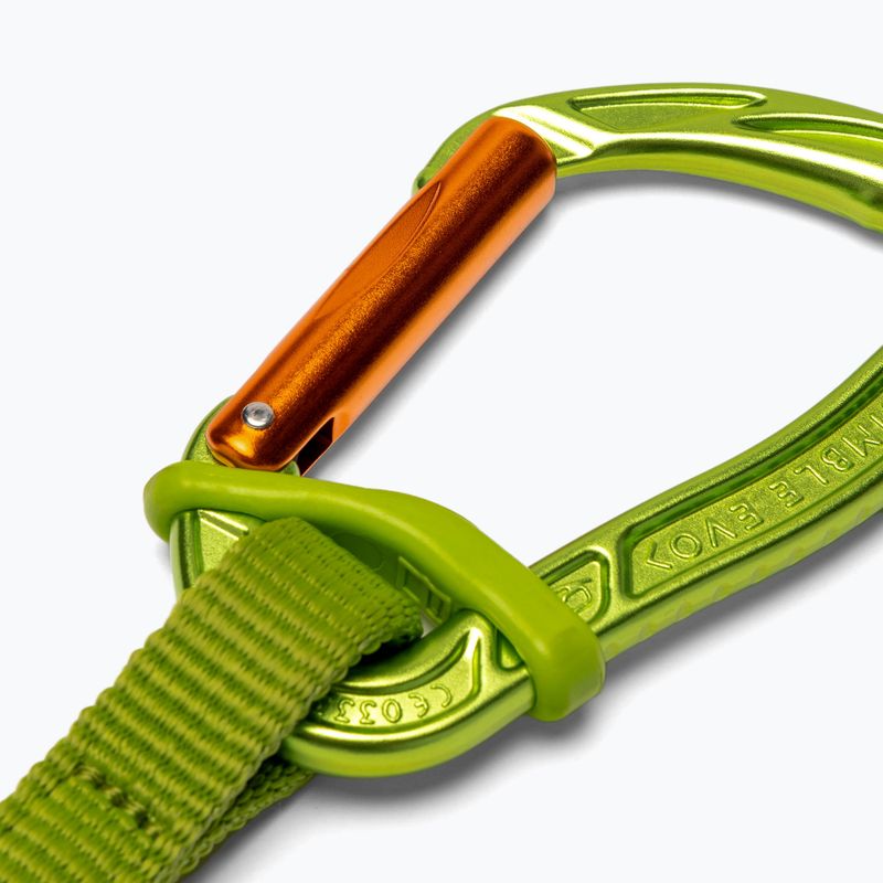 Climbing Technology Nimble Fixbar Set Ny 17 cm arancio/verde aiuto all'arrampicata 4