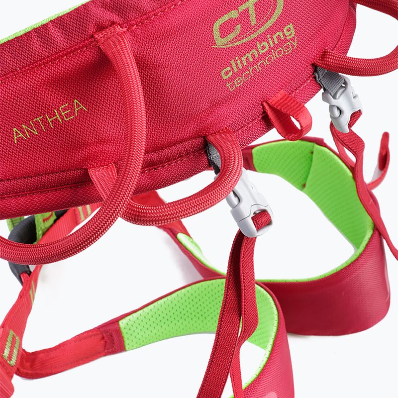 Imbracatura da arrampicata Climbing Technology Anthea verde/rosa 3