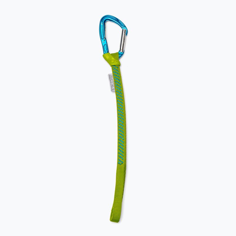 Climbing Technology Tricky 35 cm corda da arrampicata blu chiaro/verde