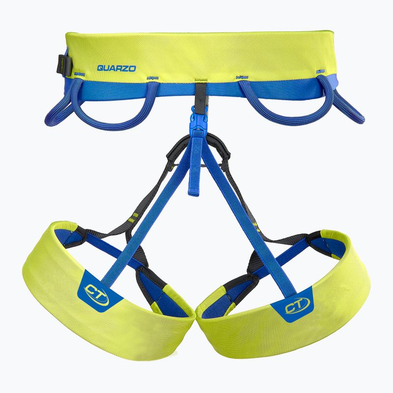 Imbracatura da arrampicata Climbing Technology Quarzo verde/blu