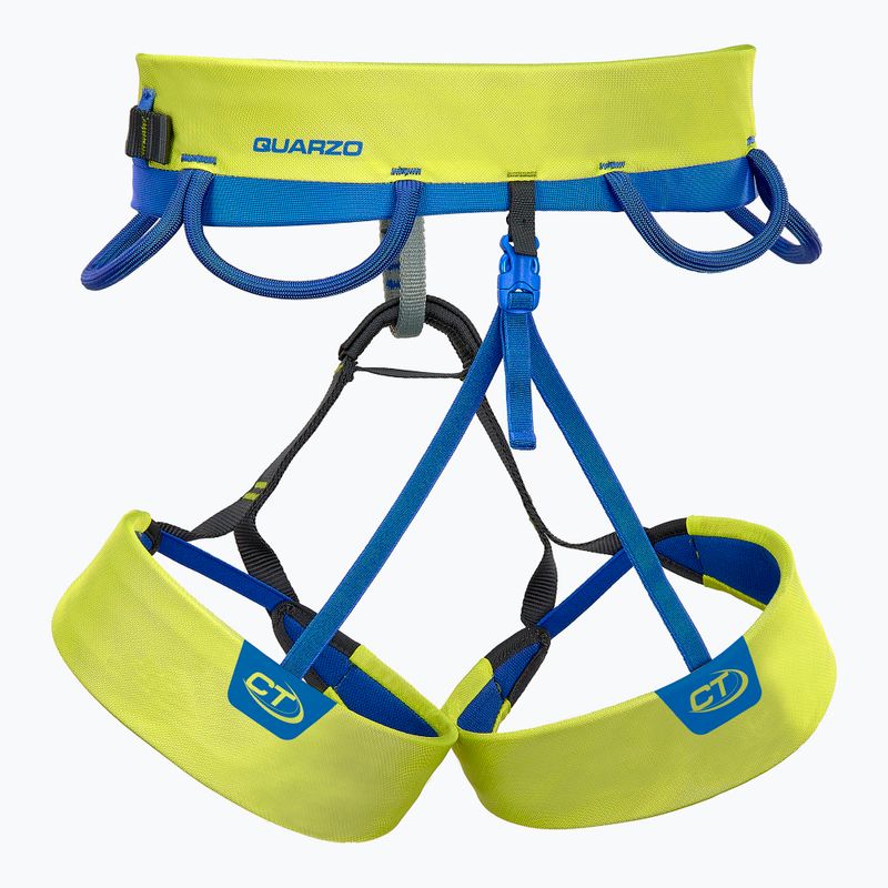 Imbracatura da arrampicata Climbing Technology Quarzo verde/blu 2