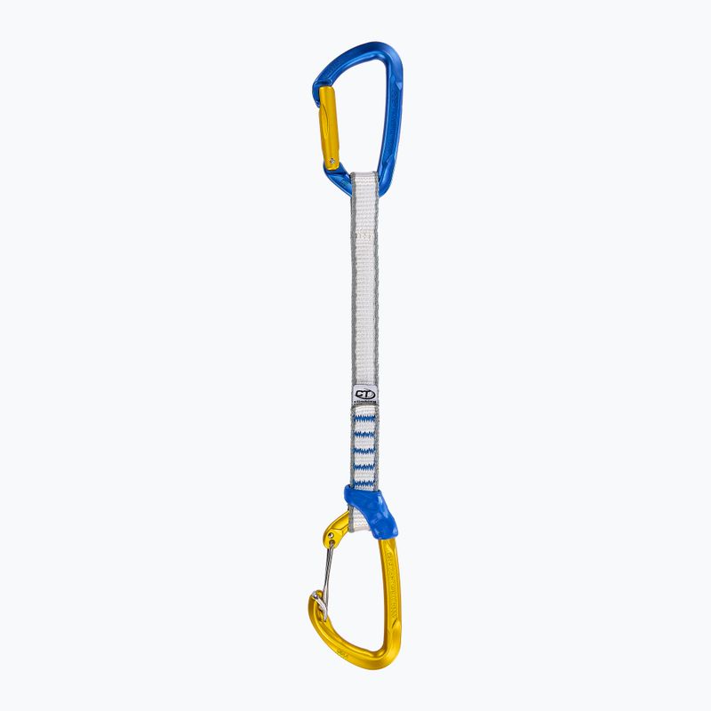 Climbing Technology Berry Set QD NY Sling 22 cm blu/ocra climbing expander