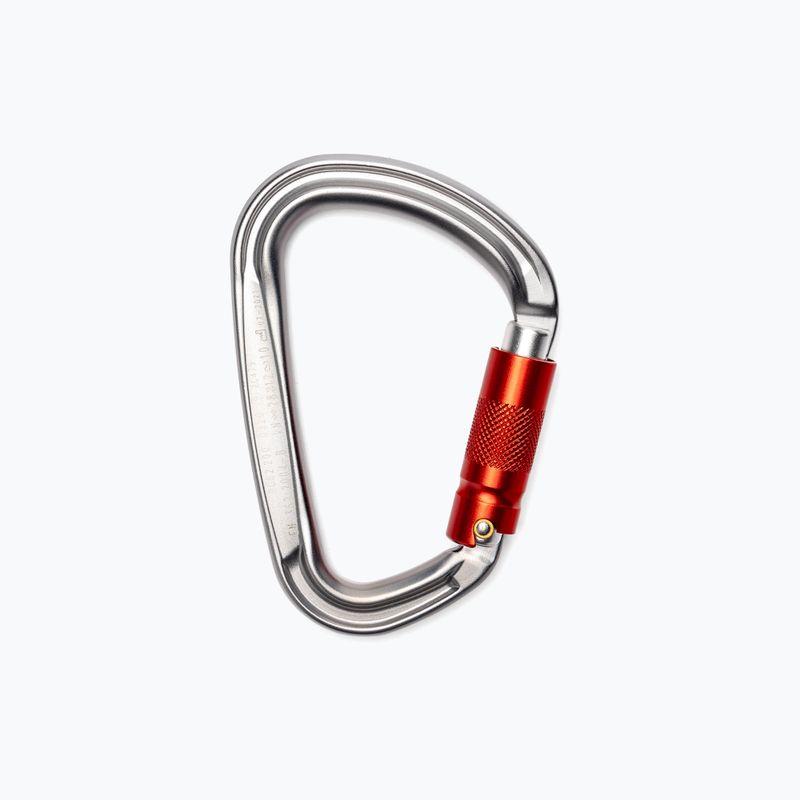 Moschettone Climbing Technology XL-D TG grigio/rosso