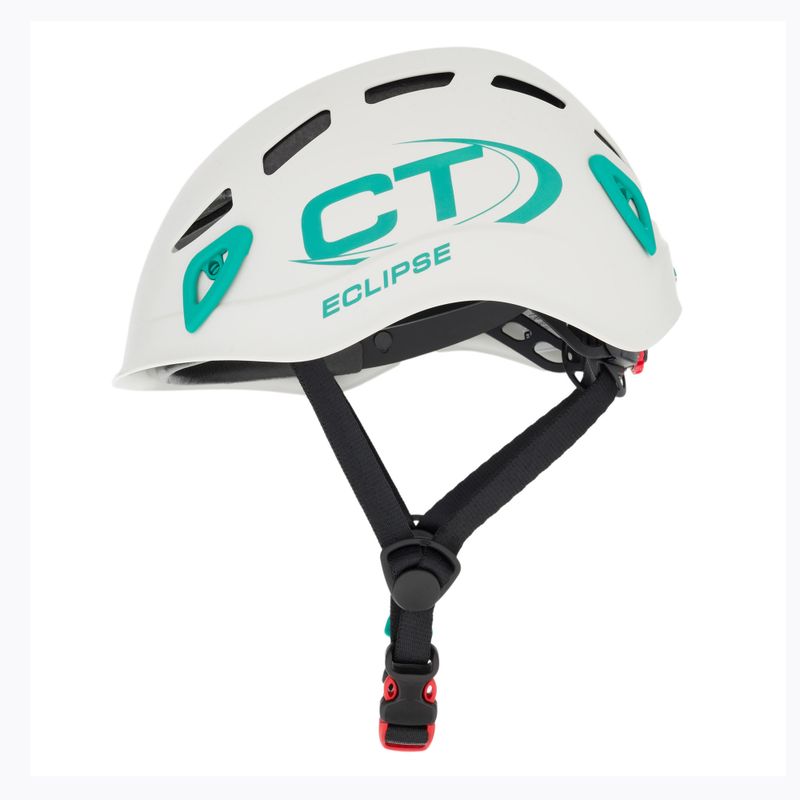 Casco da arrampicata per bambini Climbing Technology Eclipse bianco/verde 5