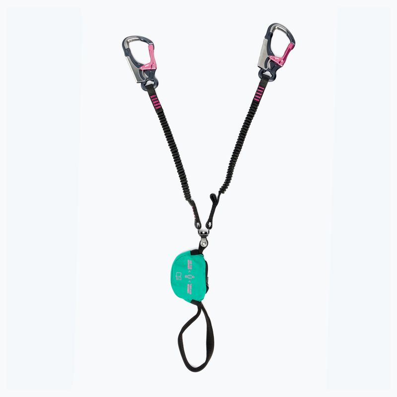 Climbing Technology Top Shell Compa cordino verde/rosa