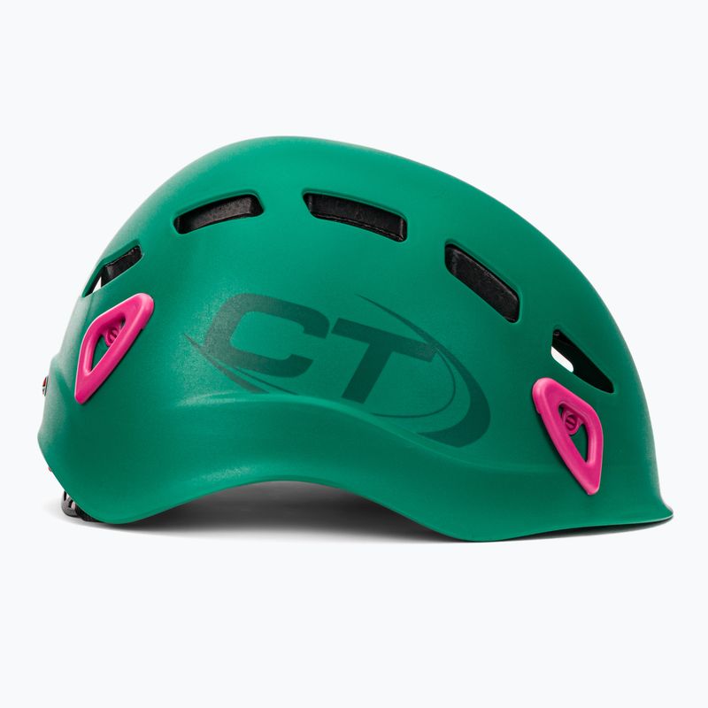 Casco da arrampicata per bambini Climbing Technology Eclipse verde/rosa 3