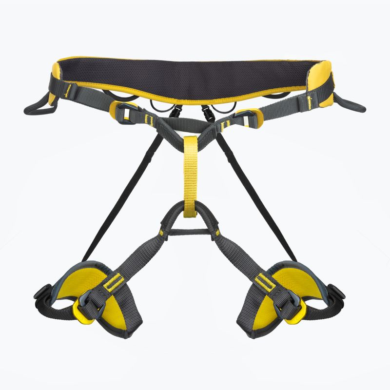 Imbracatura da arrampicata Climbing Technology Wall senape/antracite