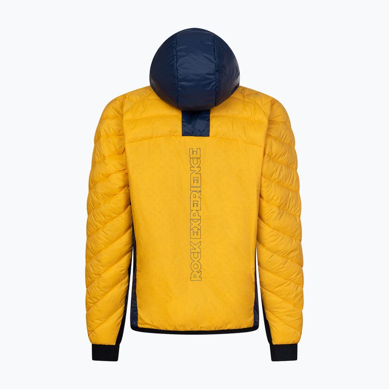 Giacca imbottita da uomo Rock Experience Kavick 2.0 gold fusion/dress blues 2