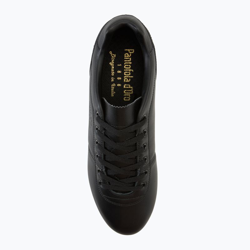 Pantofola d'Oro scarpe da calcio uomo Lazzarini Premio FG nero 5