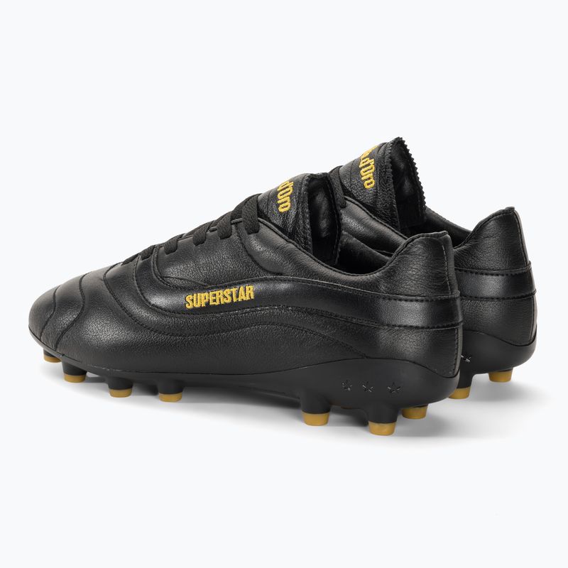 Scarpe da calcio da uomo Pantofola d'Oro Superstar 2000 nero 3