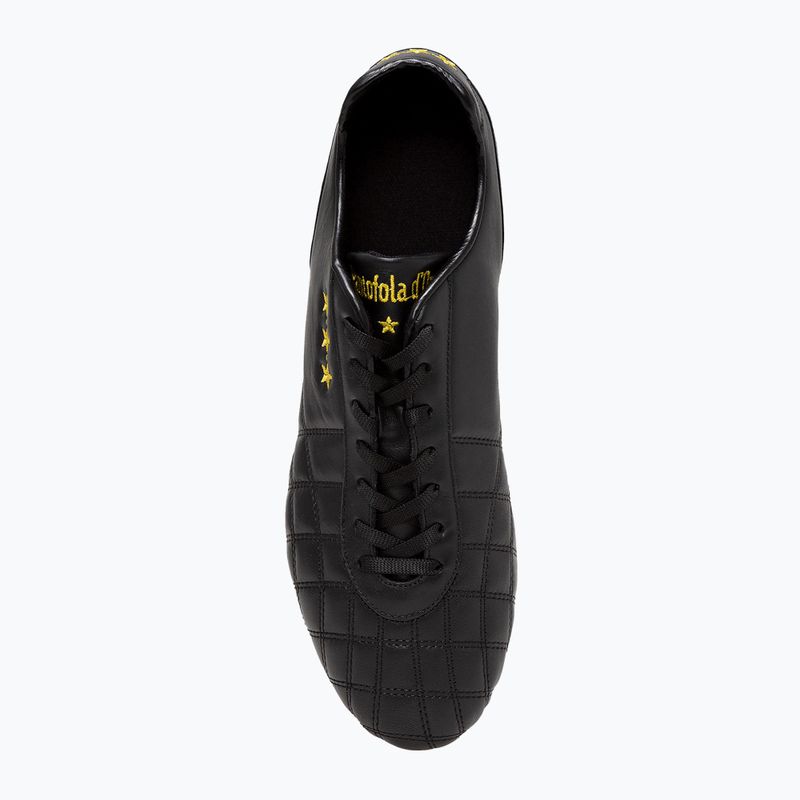 Scarpe da calcio Pantofola d'Oro Del Duca nero da uomo 9