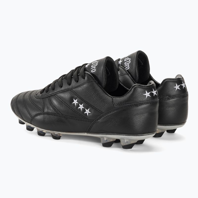 Scarpe da calcio Pantofola d'Oro Alloro nero da uomo 3