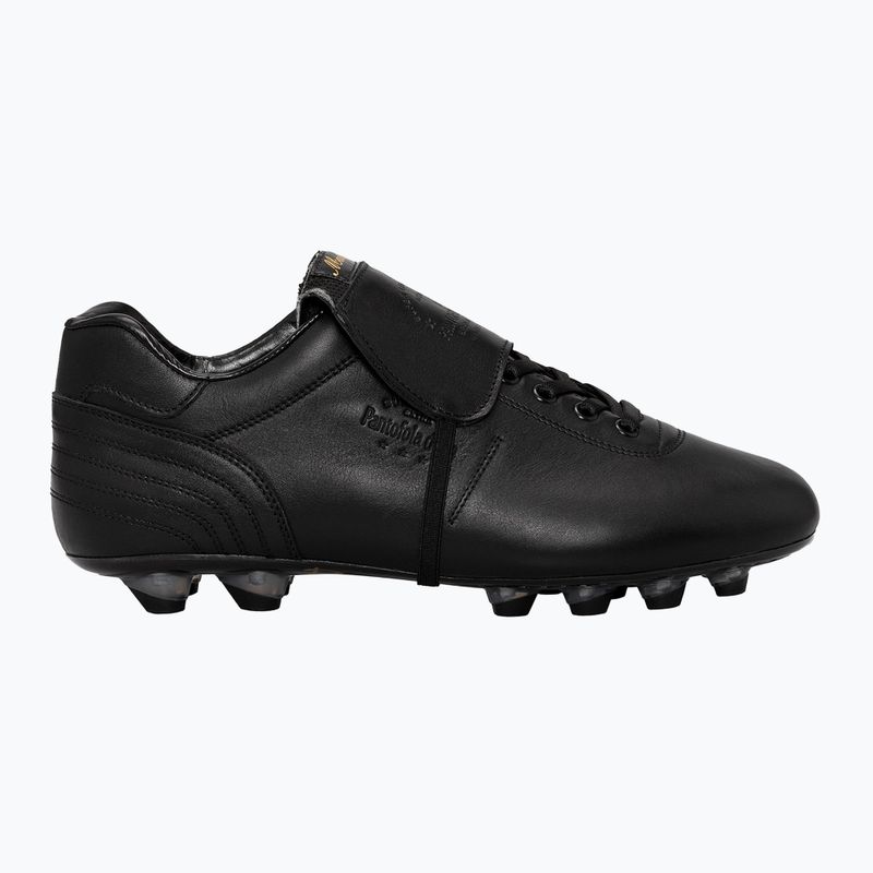 Pantofola d'Oro scarpe da calcio uomo Lazzarini Tongue nero 7