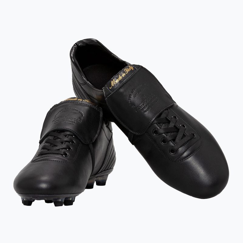 Pantofola d'Oro scarpe da calcio uomo Lazzarini Tongue nero 8