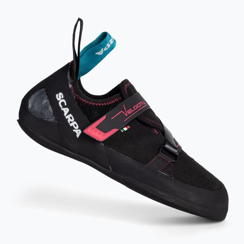 Scarpe da arrampicata da donna SCARPA Velocity nero/raspberry 2