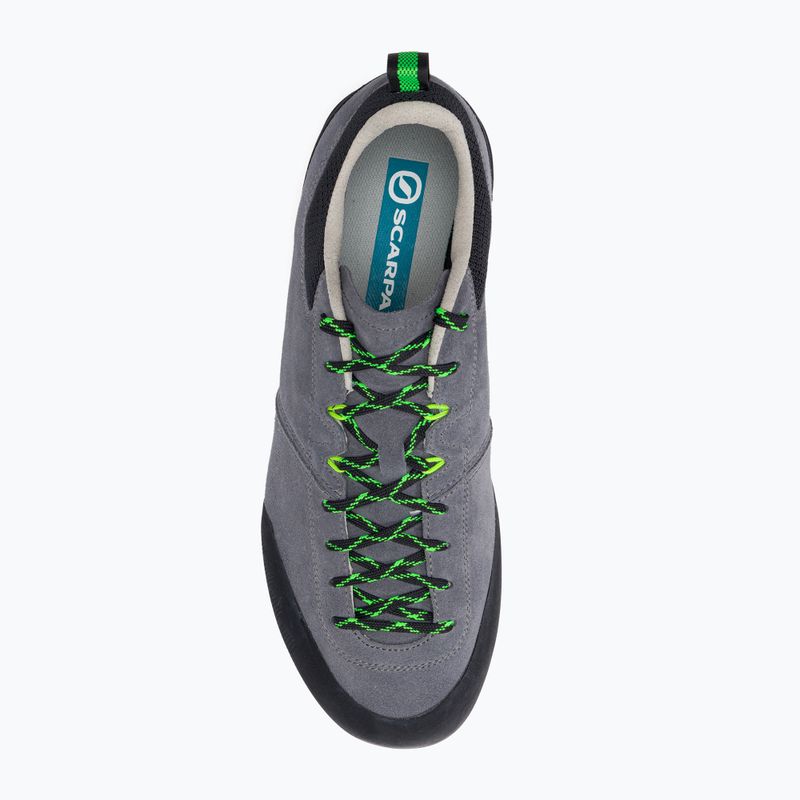 Scarpa da avvicinamento SCARPA Kalipe da uomo fumo/verde fluo 6
