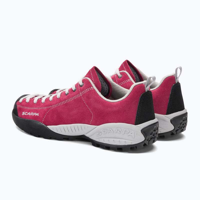Scarponi da trekking SCARPA Mojito rosa rosso 3