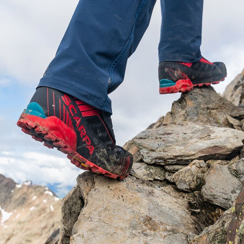 Scarponi da alpinismo uomo SCARPA Ribelle S HD black/red 12