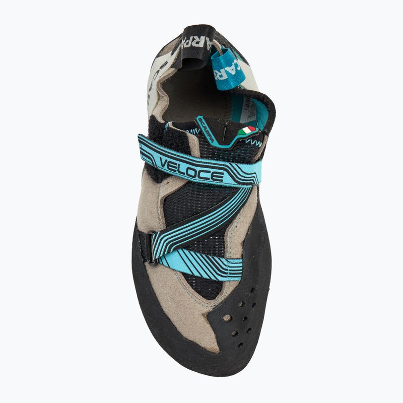 Scarpe da arrampicata da donna SCARPA Veloce grigio chiaro/maldive 5