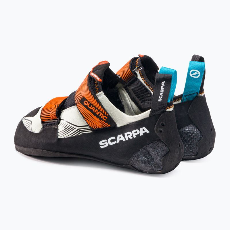 SCARPA scarpe da arrampicata da uomo Quantic grigio/mango 3