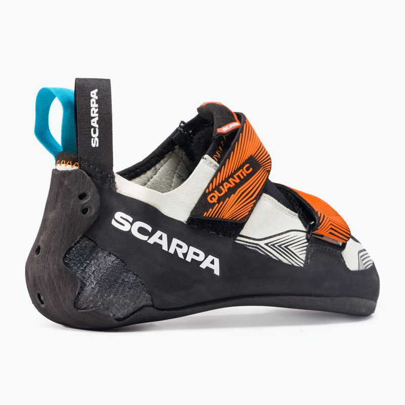 SCARPA scarpe da arrampicata da uomo Quantic grigio/mango 7