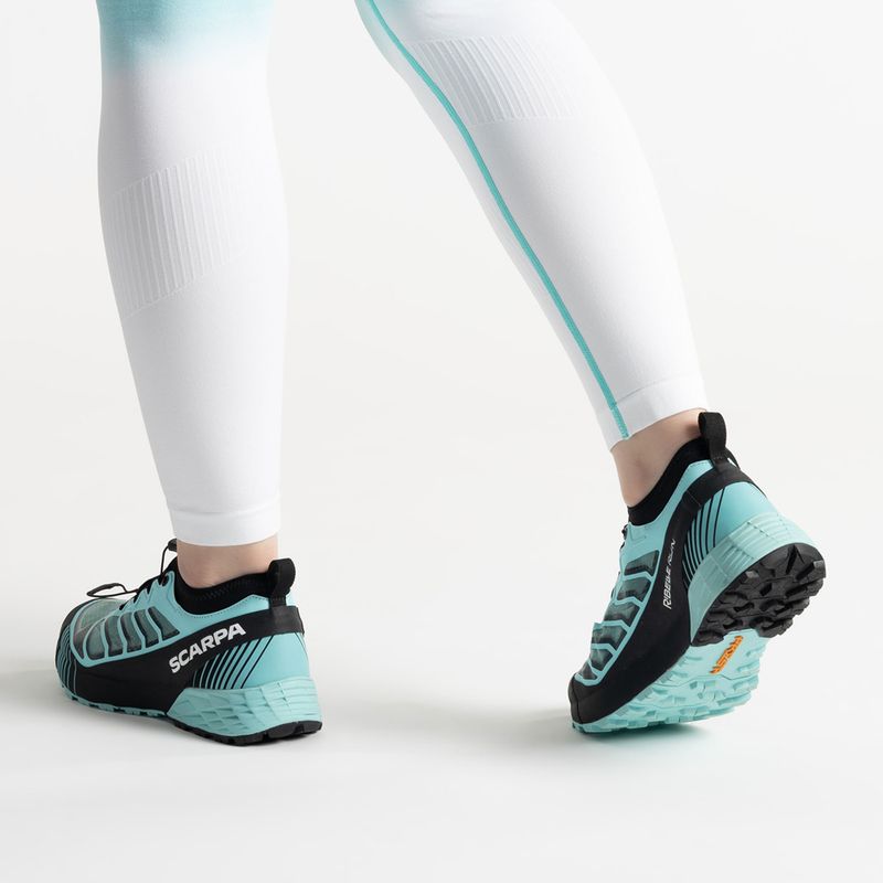 Scarpe da corsa da donna SCARPA Ribelle Run aqua/nero 3