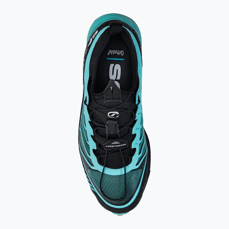 Scarpe da corsa da donna SCARPA Ribelle Run aqua/nero 8
