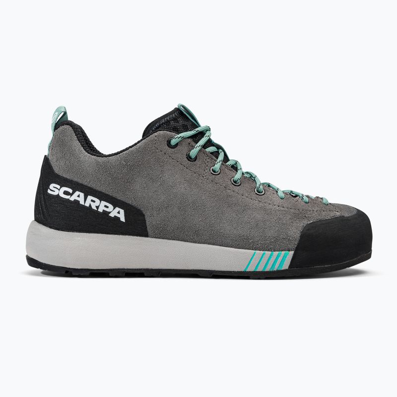 Stivali da trekking da donna SCARPA Gecko grigio/acqua 2