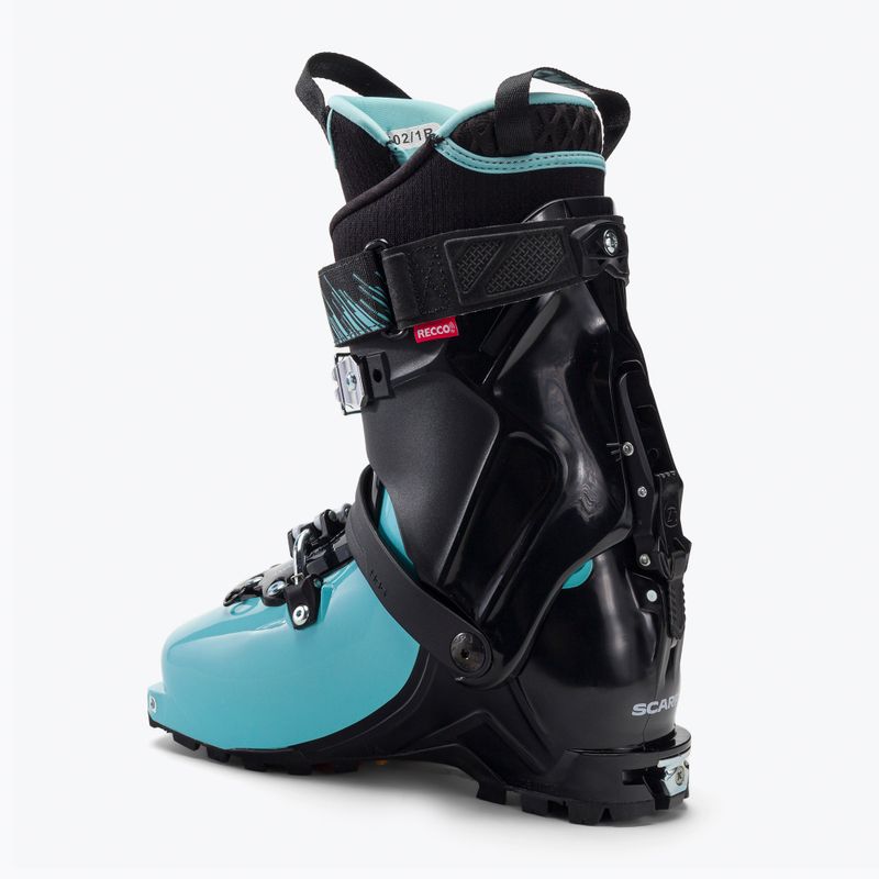 Scarponi da sci donna SCARPA GEA aqua/nero 2