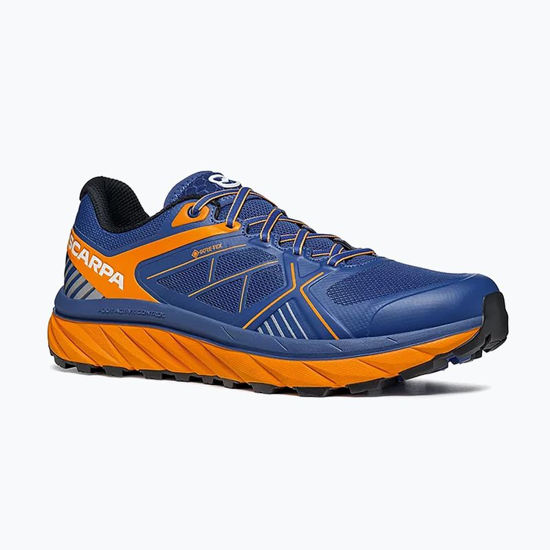 Scarpe da corsa SCARPA Spin Infinity GTX blu/arancio da uomo 11