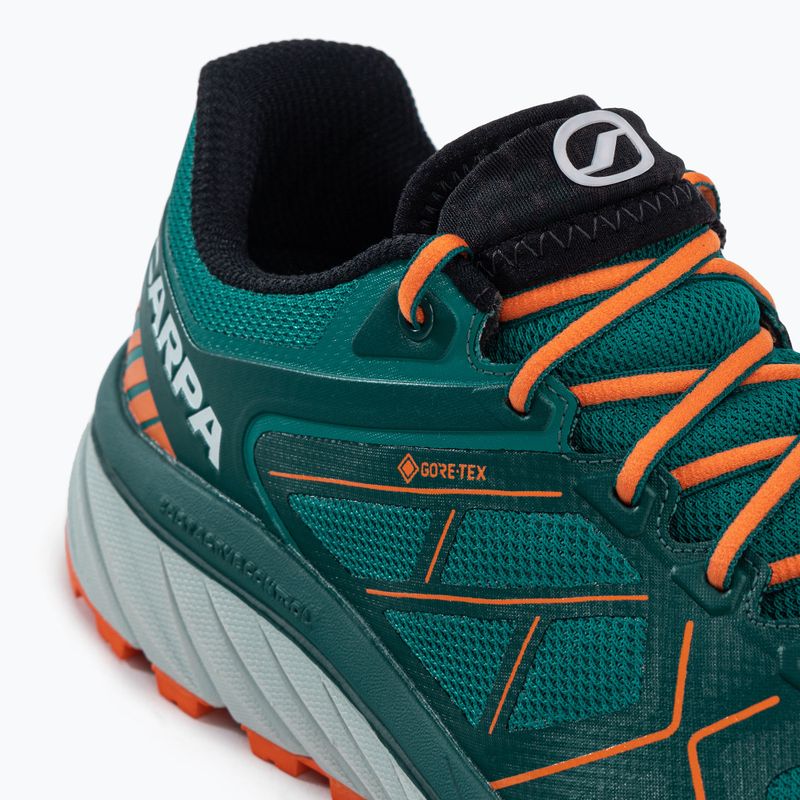 Scarpe da corsa SCARPA Spin Infinity GTX uomo blu lago/arancioade 9