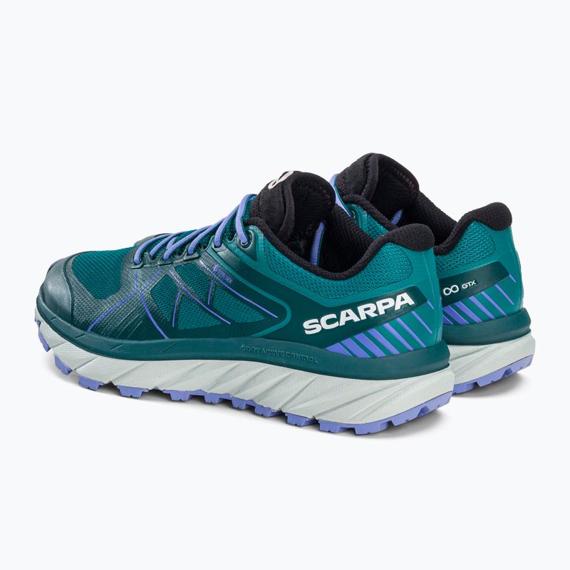 SCARPA Spin Infinity GTX scarpe da corsa da donna blu lago/viola 5