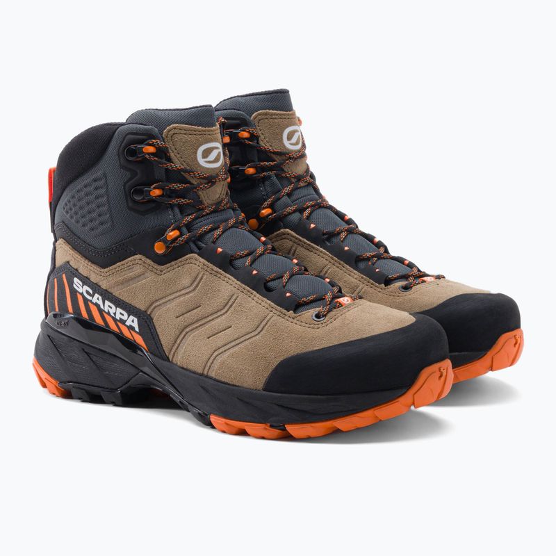 Scarponi da trekking da uomo SCARPA Rush TRK GTX 2022 deserto/mango 5