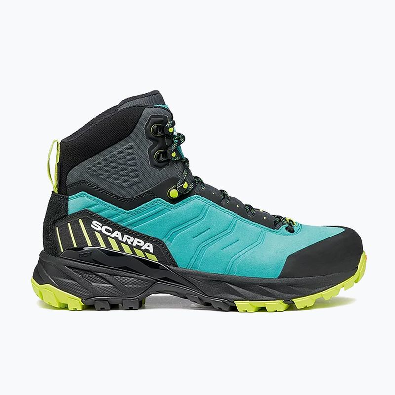 Scarponi da trekking da donna SCARPA Rush TRK GTX 2022 ceramic/sunny lime 12