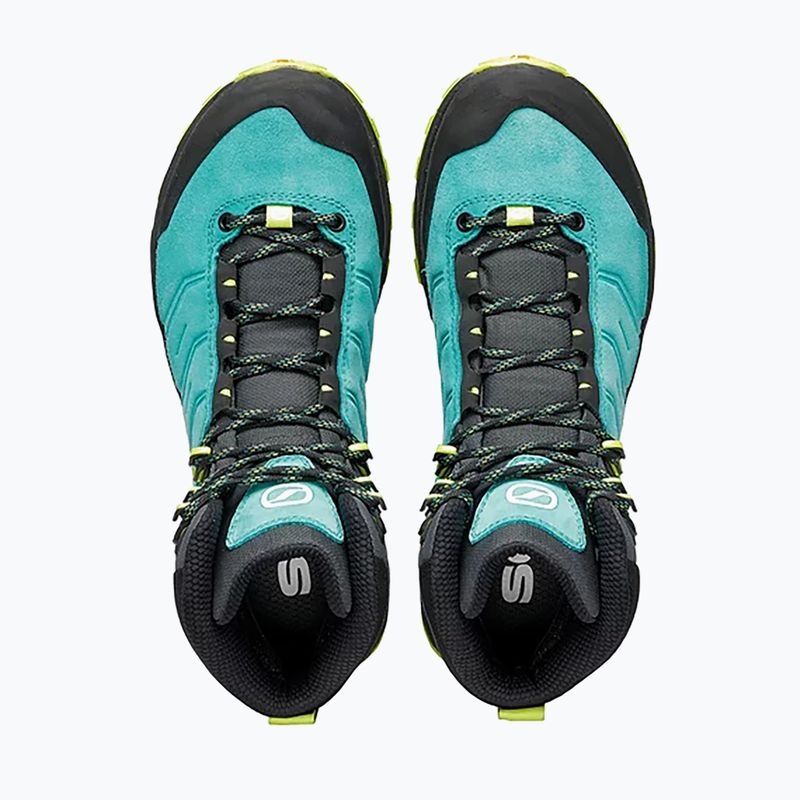 Scarponi da trekking da donna SCARPA Rush TRK GTX 2022 ceramic/sunny lime 14