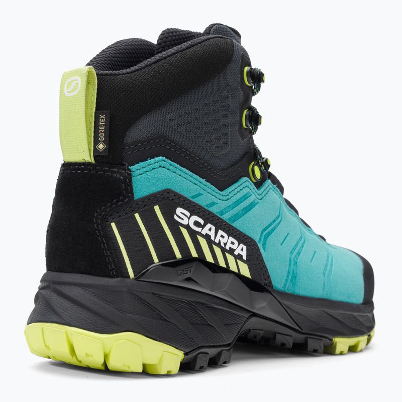 Scarponi da trekking da donna SCARPA Rush TRK GTX 2022 ceramic/sunny lime 8