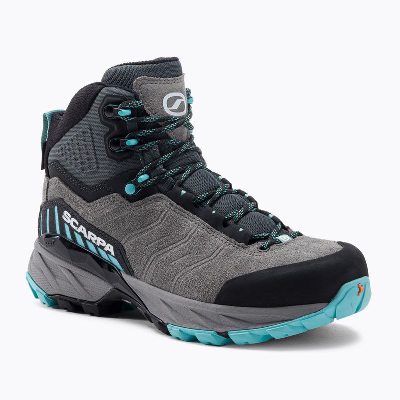 Scarponi da trekking da donna SCARPA Rush GTX grigio scuro/acqua