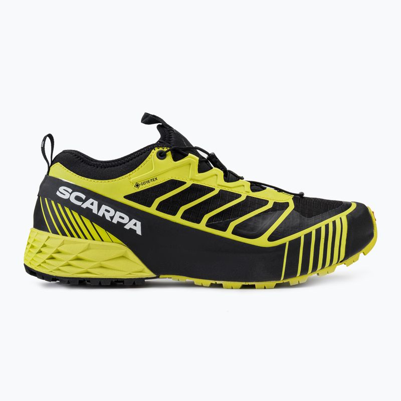 Scarpe da corsa da uomo SCARPA Ribelle Run GTX nero/lime 2