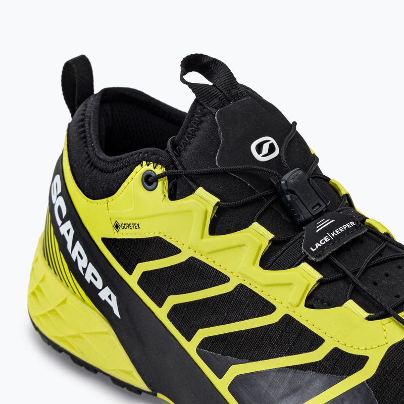 Scarpe da corsa da uomo SCARPA Ribelle Run GTX nero/lime 10