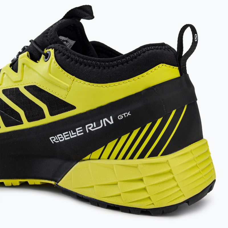 Scarpe da corsa da uomo SCARPA Ribelle Run GTX nero/lime 11