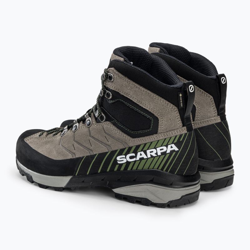 Scarponi da trekking da uomo SCARPA Mescalito TRK GTX taupe/foresta 3