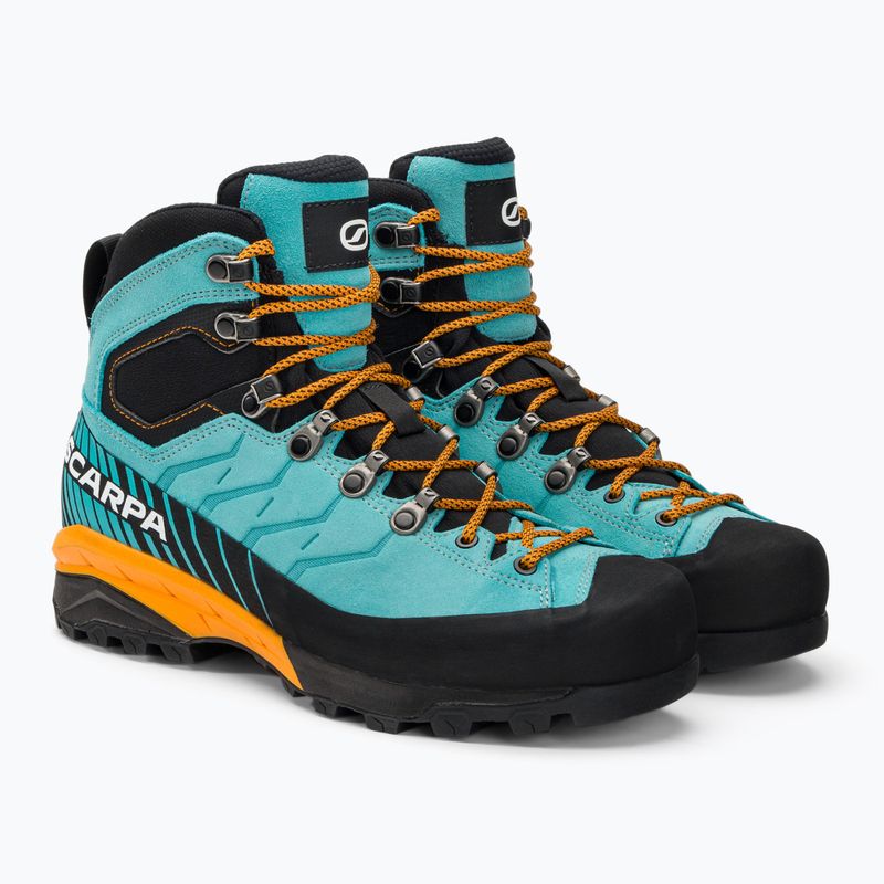 Stivali da trekking da donna SCARPA Mescalito TRK GTX 2022 ceramica/baltico 4