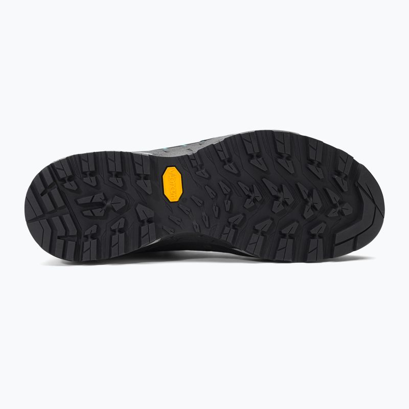 Stivali da trekking da donna SCARPA Mescalito TRK GTX antracite scuro/verde tropicale 5