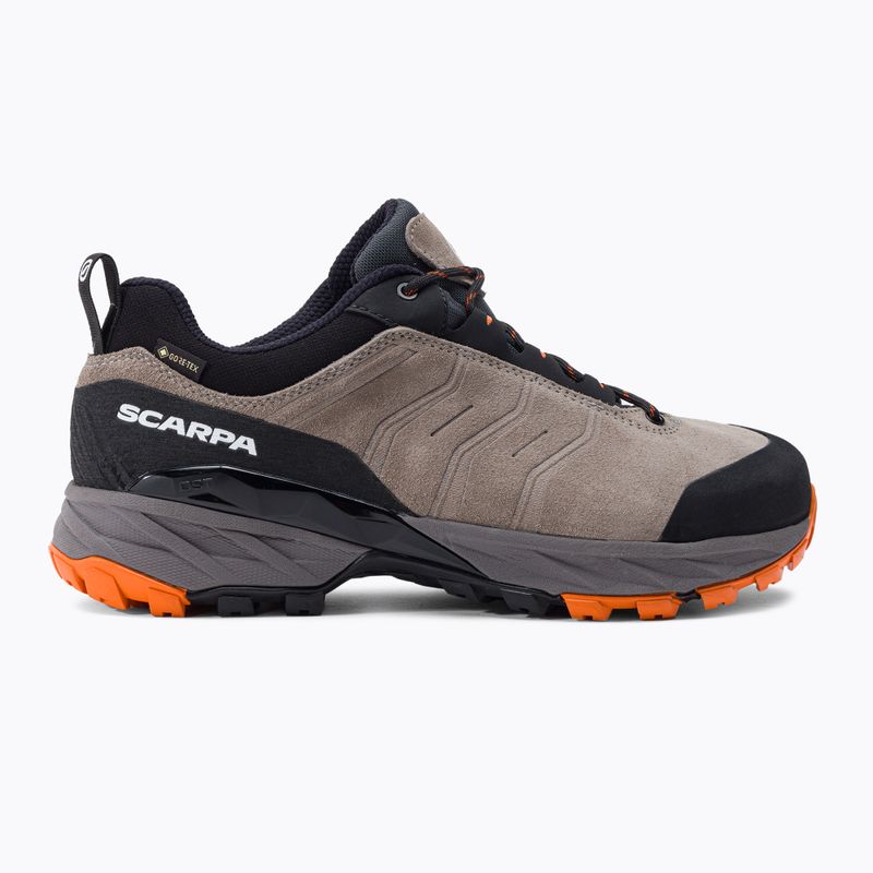 Scarponi da trekking da uomo SCARPA Rush Trail GTX 2022 taupe/mango 2