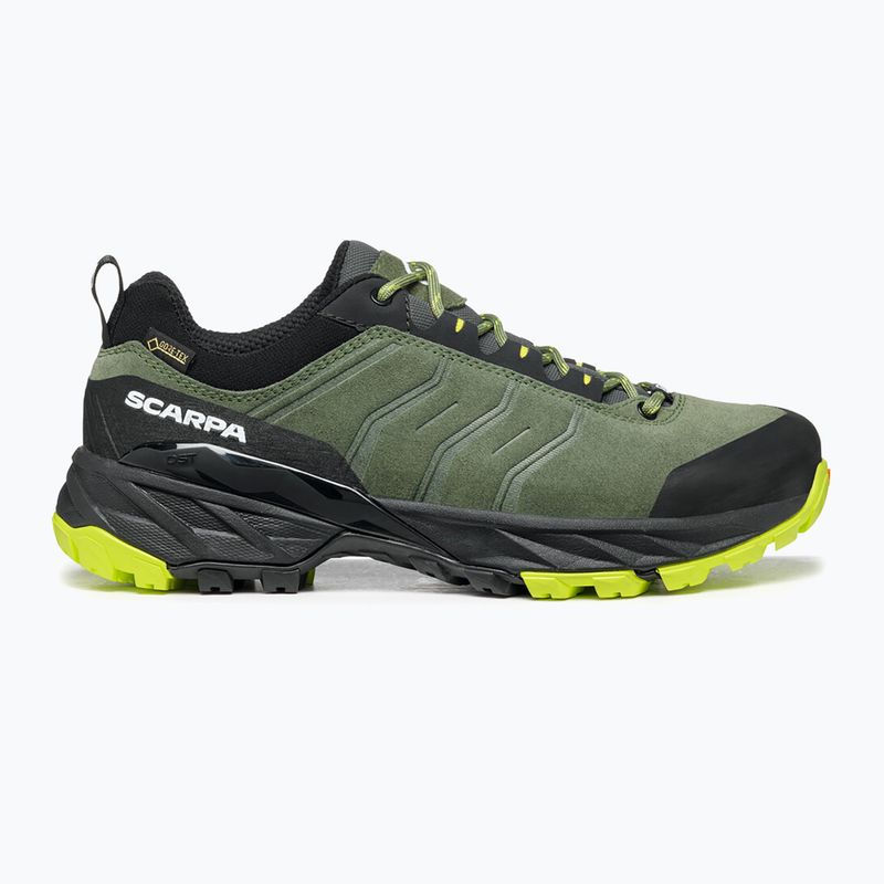 Scarponi da trekking da donna SCARPA Rush Trail GTX birch/sunny lime 10