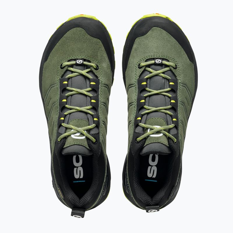 Scarponi da trekking da donna SCARPA Rush Trail GTX birch/sunny lime 13