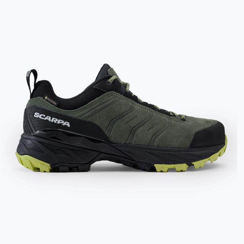 Scarponi da trekking da donna SCARPA Rush Trail GTX birch/sunny lime 2