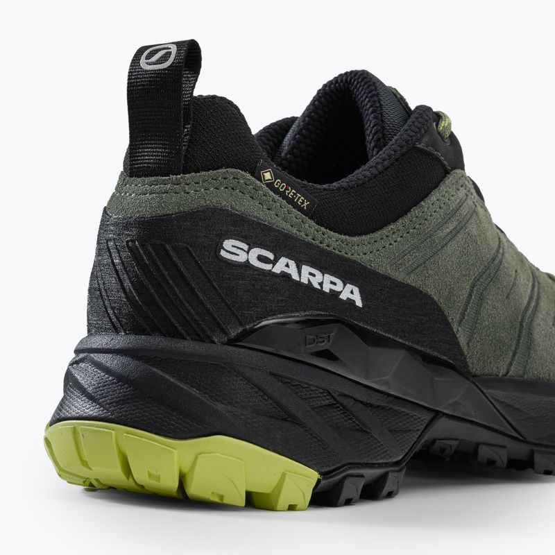 Scarponi da trekking da donna SCARPA Rush Trail GTX birch/sunny lime 8