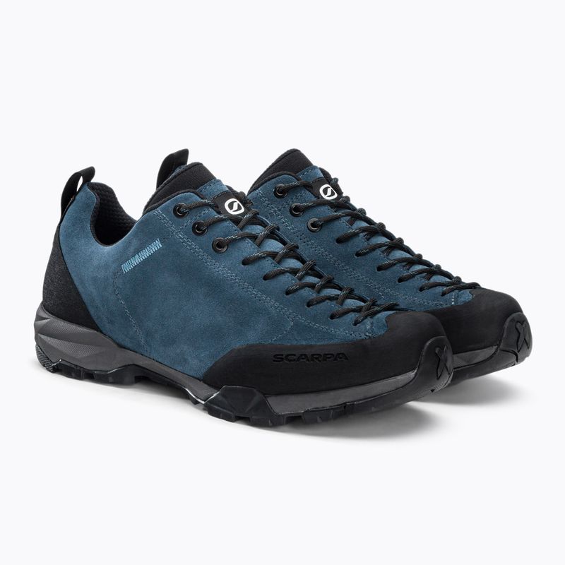 Scarponi da trekking da uomo SCARPA Mojito Trail GTX oceano/ oceano chiaro 4
