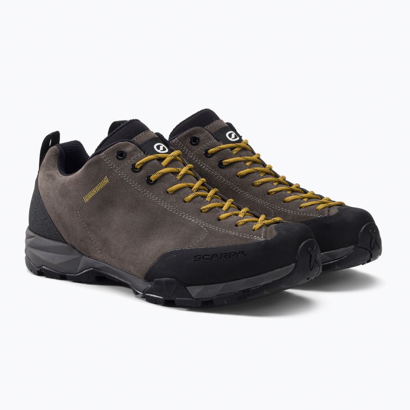 Scarponi da trekking da uomo SCARPA Mojito Trail GTX titanio/senape 5